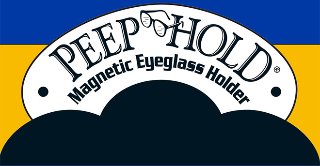 peep hold - magnetic eyeglass holder